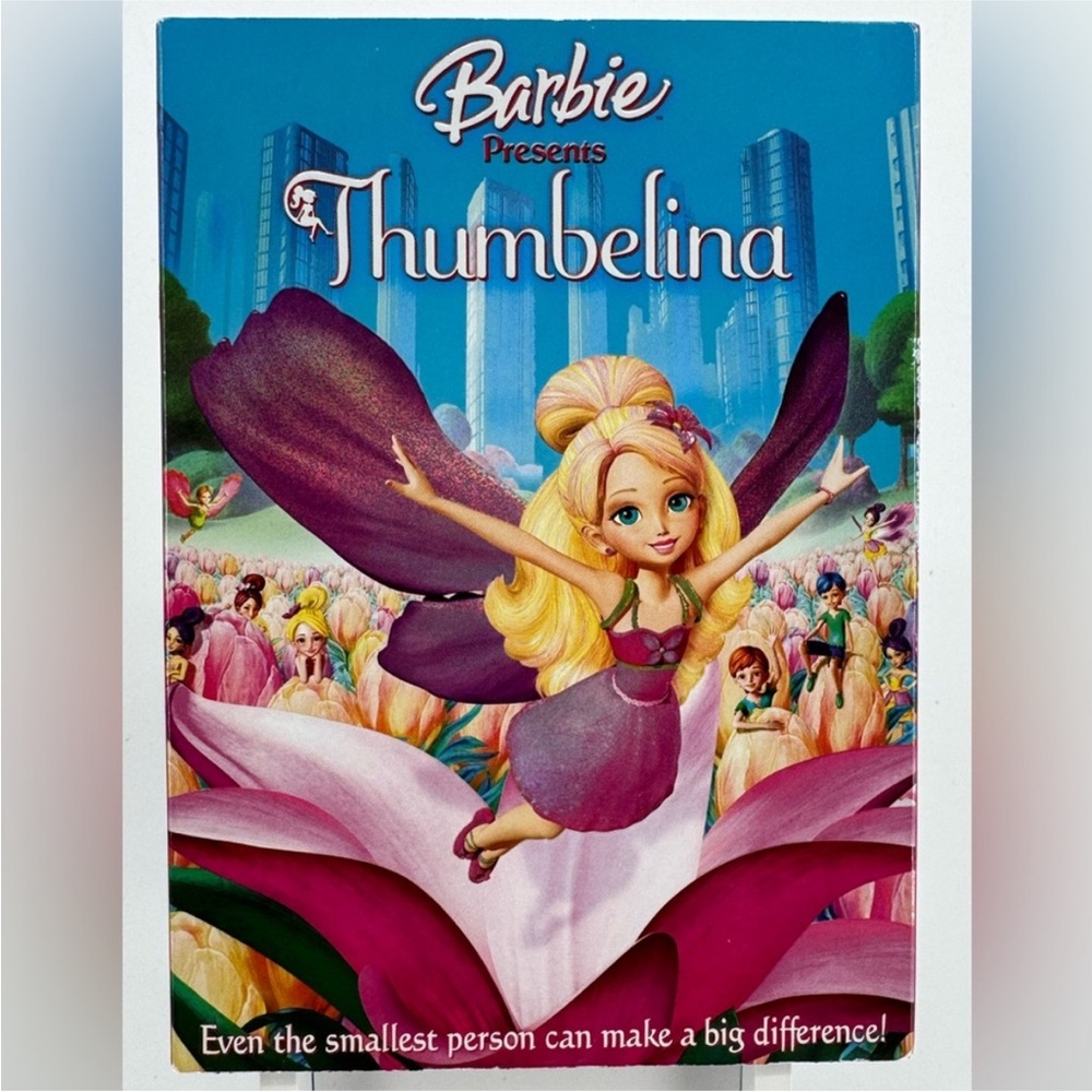 Barbie Thumbelina on DVD.